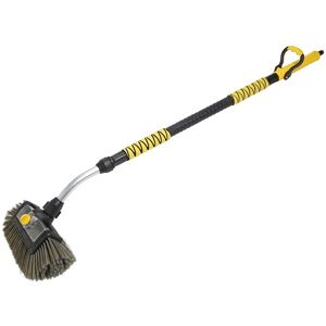 Neilsen 10in Quad Head Window Cleaning Brush Water Fed Pole 67in Reach Neilsen 10in Quad Head Window Cleaning Brush Water Fed Pole 67in Reach