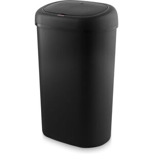 Swan Oval Sensor Bin, Large 55l Capacity, Black Swka4522blk Swan Oval Sensor Bin, Large 55l Capacity, Black Swka4522blk