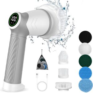 Koohoro Electric Cleaning Brush 2 Speed, Spin Scrubber With Upgrade Led Display, Power Koohoro Electric Cleaning Brush 2 Speed, Spin Scrubber With Upgrade Led Display, Power