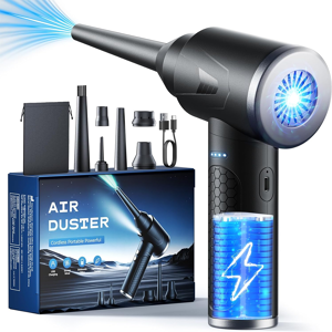 Aidisy Compressed Air Duster, 100000 Rpm Compressed Air Cleaner With 9000 Mah Battery, Aidisy Compressed Air Duster, 100000 Rpm Compressed Air Cleaner With 9000 Mah Battery,