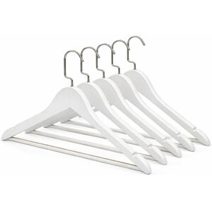 Greenfields 20 X Heavy Duty Wooden Clothes Hangers Anti Slip Bar 360 Hook 44.5 X 24cm White Greenfields 20 X Heavy Duty Wooden Clothes Hangers Anti Slip Bar 360 Hook 44.5 X 24cm White