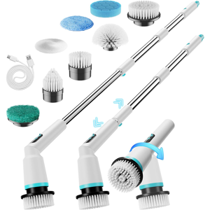 Does Not Apply Electric Spin Scrubber Cordless With Remote Button, 8 Brush Heads, Ipx7 Waterpro Does Not Apply Electric Spin Scrubber Cordless With Remote Button, 8 Brush Heads, Ipx7 Waterpro