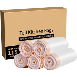 Meidong Bin Bags 50l Bin Liners, Drawstring Trash Bags Large Strong Unscented Universal Meidong Bin Bags 50l Bin Liners, Drawstring Trash Bags Large Strong Unscented Universal