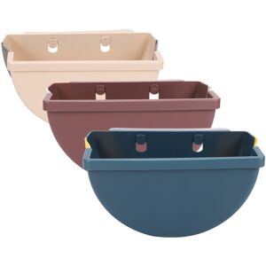 Sodial 3pcs Kitchen Hanging Trash Can, Folded Food Waste Bin, Wall Mounted9771 Sodial 3pcs Kitchen Hanging Trash Can, Folded Food Waste Bin, Wall Mounted9771