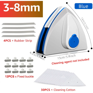 Does Not Apply Magnetic Window Cleaner W Secure Rope Double-Sided Uk Double Glazing Safe Wipe Does Not Apply Magnetic Window Cleaner W Secure Rope Double-Sided Uk Double Glazing Safe Wipe