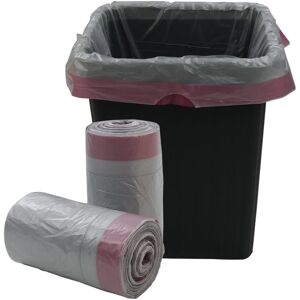 Gitany 40 L Bin Liners, 40l Grey Drawstring Bin Bags, 125 Bags, Garbage Bag Gitany 40 L Bin Liners, 40l Grey Drawstring Bin Bags, 125 Bags, Garbage Bag