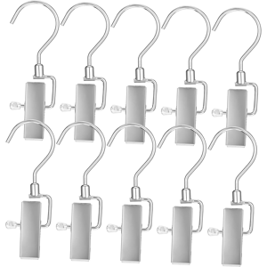 Does Not Apply 10-Pack Rotatable Hat Clips And Boot Hangers Silver Clothes Pins Laundry Hooks F Does Not Apply 10-Pack Rotatable Hat Clips And Boot Hangers Silver Clothes Pins Laundry Hooks F