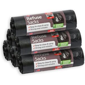 kordis Kordis 70l Black Bin Bags - 120 Pack. Strong, Heavy Duty Bin Bags For Home And kordis Kordis 70l Black Bin Bags - 120 Pack. Strong, Heavy Duty Bin Bags For Home And