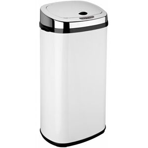 Dihl 42l Kitchen Sensor Bin Automatic Waste Dustbin Home Office Chrome Lid White Bin Dihl 42l Kitchen Sensor Bin Automatic Waste Dustbin Home Office Chrome Lid White Bin