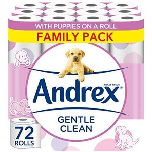 Andrex Family Soft Toilet Tissue 72 Rolls (Previously Andrex Gentle Clean) Andrex Family Soft Toilet Tissue 72 Rolls (Previously Andrex Gentle Clean)