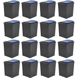 Wham 96 X 50l Large Plastic Recycling Bin Rubbish Dustbin Recycle Waste Kitchen Bins Wham 96 X 50l Large Plastic Recycling Bin Rubbish Dustbin Recycle Waste Kitchen Bins