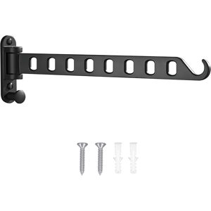 Does Not Apply Wall Mounted Clothes Hanger, Foldable Wall Clothes Airer, 180° Swivel Hanger, Wa Does Not Apply Wall Mounted Clothes Hanger, Foldable Wall Clothes Airer, 180° Swivel Hanger, Wa