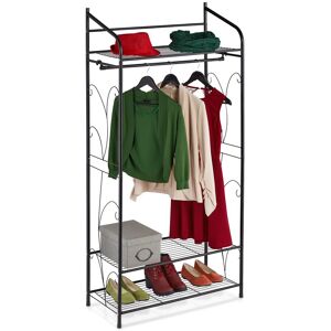 Relaxdays Clothes Rack Garment Stand Wardrobe Organizer Freestanding Hanger Portable Relaxdays Clothes Rack Garment Stand Wardrobe Organizer Freestanding Hanger Portable