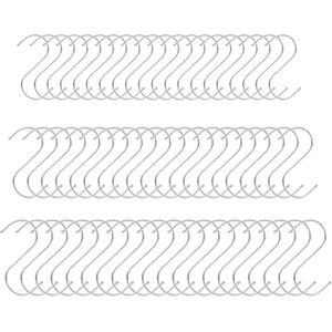 Sodial 2x(S Shape Hook Stainless Steel Clothes Bag Towel Hanger Multifunctional4601 Sodial 2x(S Shape Hook Stainless Steel Clothes Bag Towel Hanger Multifunctional4601