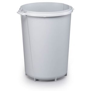 Durable 40l Round Waste Bin Grey Strong Food Safe Bin Durabin Durable 40l Round Waste Bin Grey Strong Food Safe Bin Durabin