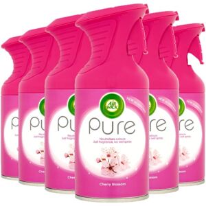 airwick 6 X Air Wick Pure Air Freshener Spray 250ml Cherry Blossom Neutralises airwick 6 X Air Wick Pure Air Freshener Spray 250ml Cherry Blossom Neutralises