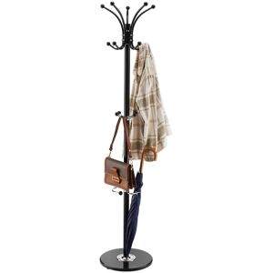 Vevor Freestanding Coat Rack Stable Marble Base With Umbrella Holder & 14 Hooks Vevor Freestanding Coat Rack Stable Marble Base With Umbrella Holder & 14 Hooks