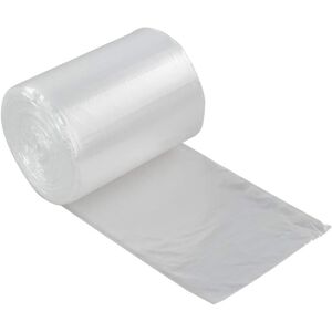 Cadineer 50 Litre Kitchen Bin Liners Clear Bin Bag Trash Bags, 100 Bags Cadineer 50 Litre Kitchen Bin Liners Clear Bin Bag Trash Bags, 100 Bags