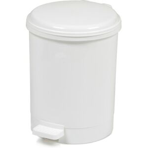 Chabrias Ltd. Plastic 40 L 40 Litre Waste Pedal Bin White Recycling Rubbish Dustbin Kitchen Chabrias Ltd. Plastic 40 L 40 Litre Waste Pedal Bin White Recycling Rubbish Dustbin Kitchen