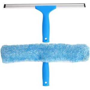 Mr.Siga Professional Window Cleaning Combo - Squeegee & Microfiber Window Scrub Mr.Siga Professional Window Cleaning Combo - Squeegee & Microfiber Window Scrub