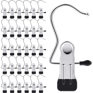 Does Not Apply 30 Pack Laundry Hook Boot Hanging Hold Clips Portable Hanging Clothes Pins Hangi Does Not Apply 30 Pack Laundry Hook Boot Hanging Hold Clips Portable Hanging Clothes Pins Hangi
