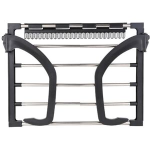 Sodial 2x(Balcony Drying Shoe Rack Folding Window Drying Rack Laundry Clothes9633 Sodial 2x(Balcony Drying Shoe Rack Folding Window Drying Rack Laundry Clothes9633
