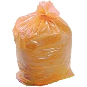 Uk Store 50x Large Strong Refuse Rubbish Waste Recycling Dustbin Bin Bags Orange 18\" X 2 Uk Store 50x Large Strong Refuse Rubbish Waste Recycling Dustbin Bin Bags Orange 18\" X 2