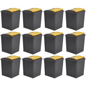 Wham 50l Plastic Recycle Recycling Bin Kitchen Garden Waste Rubbish Bins (96 Units) Wham 50l Plastic Recycle Recycling Bin Kitchen Garden Waste Rubbish Bins (96 Units)