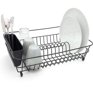 simplywire Simplywire - Dish Drainer - Anti Rust Drying Rack – Cutlery Basket - Black Pl simplywire Simplywire - Dish Drainer - Anti Rust Drying Rack – Cutlery Basket - Black Pl