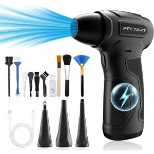 Pfctart Compress Air Duster, 200000rpm Super Power Air Duster With Roller Adjustment, R Pfctart Compress Air Duster, 200000rpm Super Power Air Duster With Roller Adjustment, R