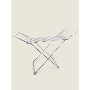 Does Not Apply Silver Heated Winged Clothes Airer - Aluminium Foldable Drying Rack Asd Uk Does Not Apply Silver Heated Winged Clothes Airer - Aluminium Foldable Drying Rack Asd Uk
