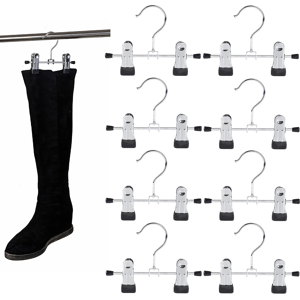 Does Not Apply 6\" Metal Boots Hangers With 2 Adjustable Clips 20pack, Portable Multifunctional Does Not Apply 6\" Metal Boots Hangers With 2 Adjustable Clips 20pack, Portable Multifunctional