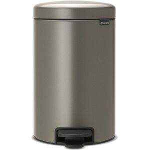 Brabantia Newicon Pedal Bin - 12l - Platinum Brabantia Newicon Pedal Bin - 12l - Platinum