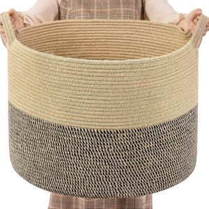 Timeyard Extra Large Laundry Hamper Woven Baskets For Storage Blanket Basket Living Room Timeyard Extra Large Laundry Hamper Woven Baskets For Storage Blanket Basket Living Room