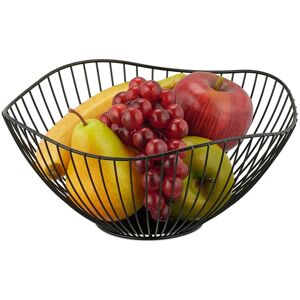 Relaxdays Fruit Bowl Geometric Lightweight Wire Fruit Basket Wire Fruit Holder Relaxdays Fruit Bowl Geometric Lightweight Wire Fruit Basket Wire Fruit Holder