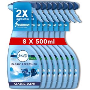 Procter & Gamble Febreze Fabric Freshener Spray, Febreze Air Fresheners, Fresh, 4 Litre (500 Ml X Procter & Gamble Febreze Fabric Freshener Spray, Febreze Air Fresheners, Fresh, 4 Litre (500 Ml X