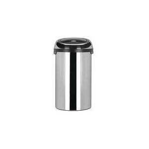 Vfm Touch Top Waste Bin 50 Litre Steel 311734 Vfm Touch Top Waste Bin 50 Litre Steel 311734