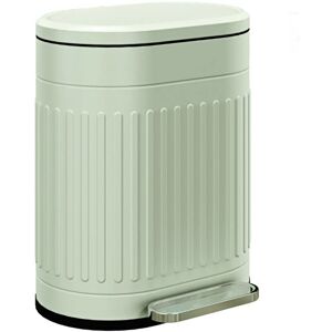 Homcom 20l Pedal Bin Metal Kitchen Bin With Soft-Close Lid Light Green Homcom 20l Pedal Bin Metal Kitchen Bin With Soft-Close Lid Light Green
