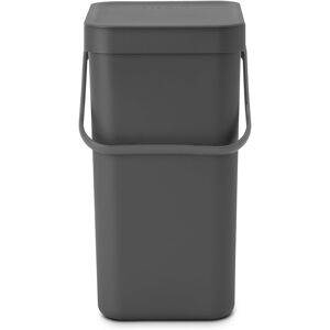 Brabantia - Sort & Go Waste Bin 12l - Medium Recycling Bin - Stay Open Lid - Car Brabantia - Sort & Go Waste Bin 12l - Medium Recycling Bin - Stay Open Lid - Car