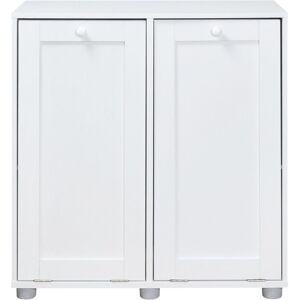 Saxony Laundry Cabinet - 2 Tilt-Out Baskets - White - Laundry Storage Saxony Laundry Cabinet - 2 Tilt-Out Baskets - White - Laundry Storage