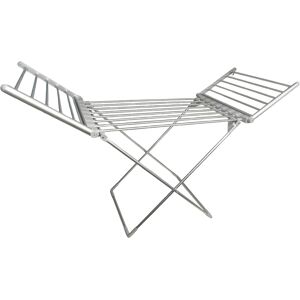 Ab Tools Electric Winged Heated Airer Folding Clothes Line Dryer Heated Rack 20 Bar Ab Tools Electric Winged Heated Airer Folding Clothes Line Dryer Heated Rack 20 Bar