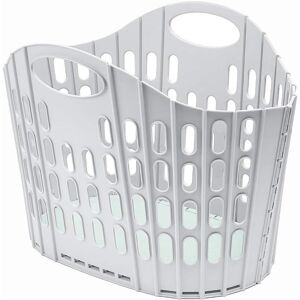 Addis Fold Flat Easy Store Laundry Basket Hamper, Grey & Mint, 38 Litre 518163 Addis Fold Flat Easy Store Laundry Basket Hamper, Grey & Mint, 38 Litre 518163