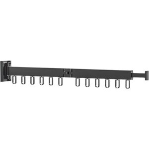 Care+ Extendable Clothes Hanger Space Saving 2 Fold With 12 Aluminum Black J3m43170 Care+ Extendable Clothes Hanger Space Saving 2 Fold With 12 Aluminum Black J3m43170