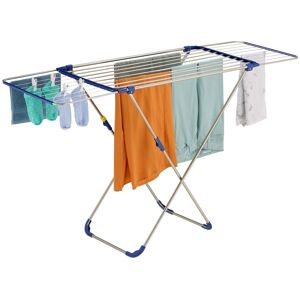 Relaxdays Clothes Horse Clothing Drying Rack Extendable Wings Airer Expandable Laundry Relaxdays Clothes Horse Clothing Drying Rack Extendable Wings Airer Expandable Laundry