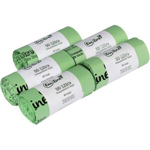 125 X 30 Litre (Large Roll) Bioliner Compostable Kerbside Caddy Bin Liners 125 X 30 Litre (Large Roll) Bioliner Compostable Kerbside Caddy Bin Liners