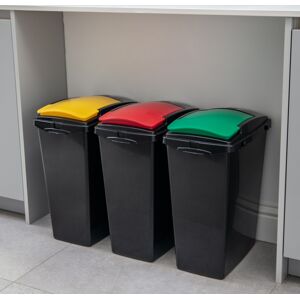 Addis Recycling 40 Litre Set Of 3 Waste Utility Plastic Bins 518699ebay Addis Recycling 40 Litre Set Of 3 Waste Utility Plastic Bins 518699ebay
