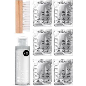 Care+ Original Kit 8 Piece Set Trainer Care Shoe Cleaning 1 Brush 6 Wipes 4 Oz Of Solu Care+ Original Kit 8 Piece Set Trainer Care Shoe Cleaning 1 Brush 6 Wipes 4 Oz Of Solu