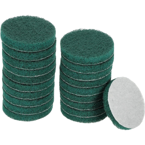 Does Not Apply 20pcs Scrubber Scouring Pads 180 Grits 4 Inch Drill Power Brush Hoop And Loop Su Does Not Apply 20pcs Scrubber Scouring Pads 180 Grits 4 Inch Drill Power Brush Hoop And Loop Su
