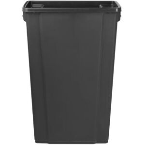 Jantex Slim Bin In Black Space Saving Office Kitchen Waste Rubbish Container 80l Jantex Slim Bin In Black Space Saving Office Kitchen Waste Rubbish Container 80l