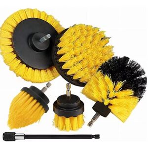 Sodial 3x( Attachment Set Scrubber Brush With 1pcs Extend Long6061 Sodial 3x( Attachment Set Scrubber Brush With 1pcs Extend Long6061